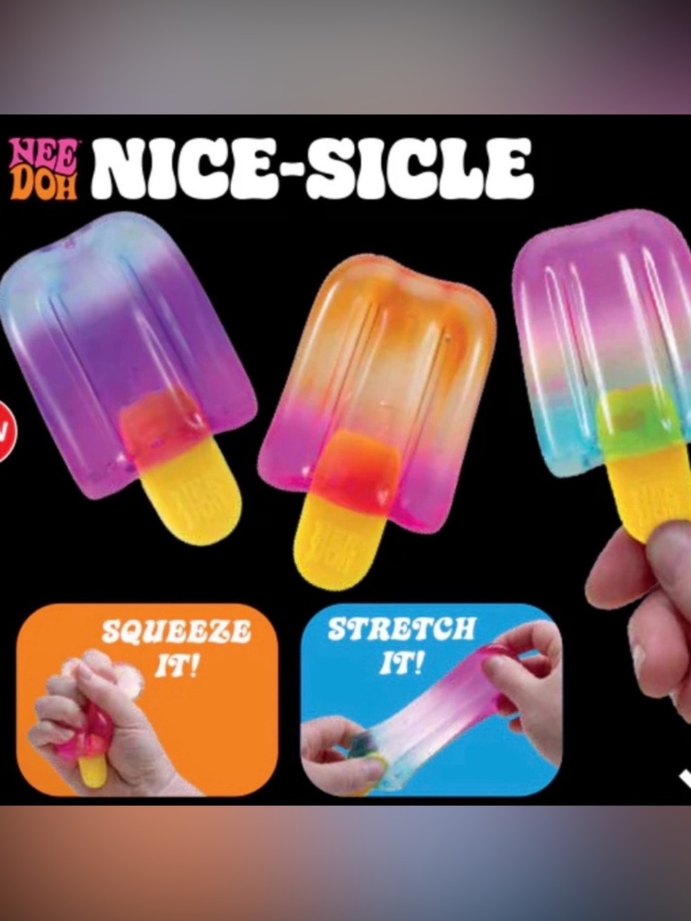 “The Sweet Treat Squishy Set”- includes NeeDoh, Mystery Dumpling & Scoop Squad - Picture 13 of 13
